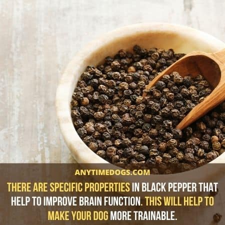 There are specific properties in black pepper that help to improve brain function